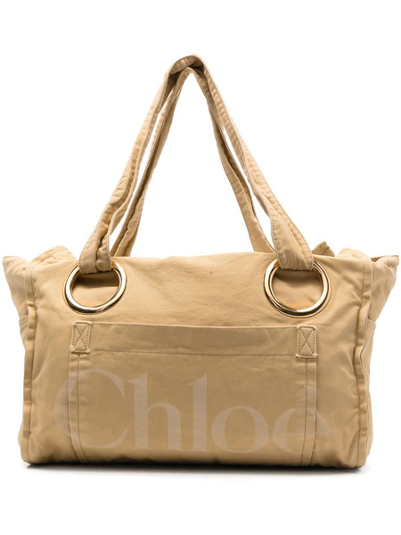  Chloé Plage Tote Bag - Yellow 