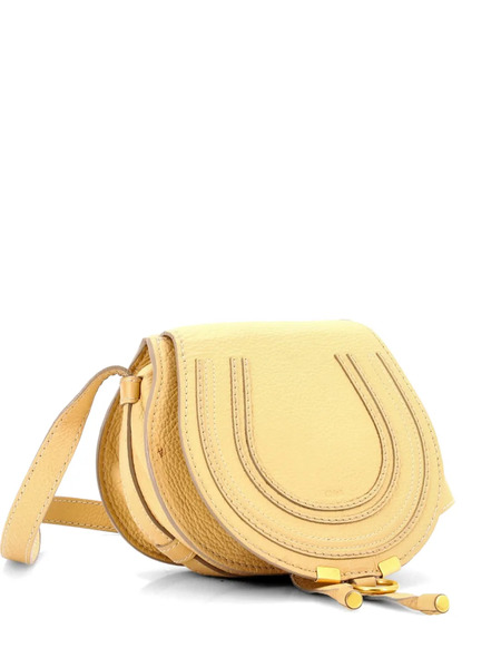  Chloé Pre-owned Marcie Leather Mini Crossbody Bag - Neutrals 