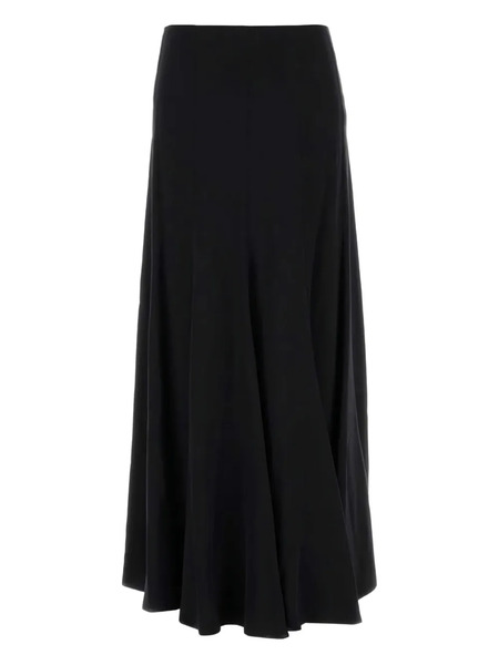  Chloé Satin Skirt - Black 