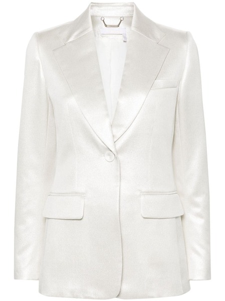 Chloé Single-breasted Blazer - Silver 