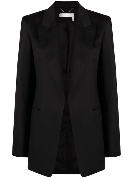  Chloé Single-breasted Tuxedo Blazer - Black 