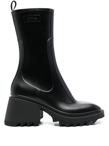  Chloé Slip-on Ankle Boots - Black 