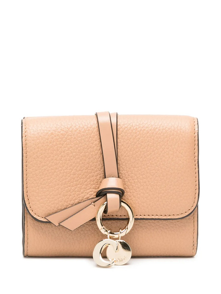  Chloé Small Alphabet Tri-fold Wallet - Neutrals 