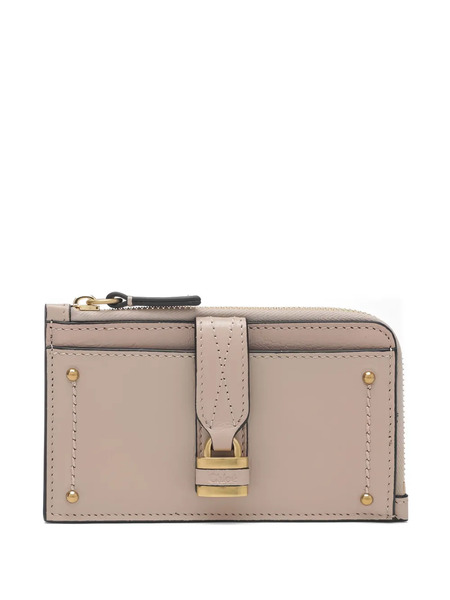  Chloé Small Paddington Padlock Card Holder - Pink 