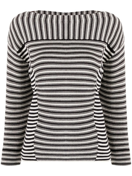  Chloé Striped Knit Jumper - Blue 