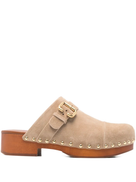  Chloé Studded-embellished Pumps - Neutrals 