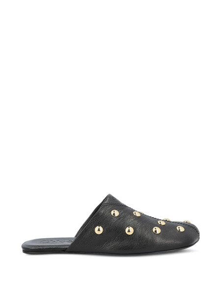  Chloé Studded Mules - Black 