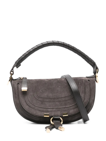  Chloé Suede Shoulder Bag - Grey 