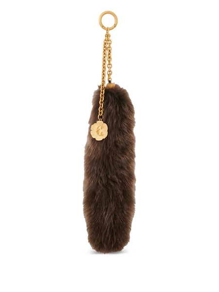  Chloé Tail-charm Keyring - Brown 