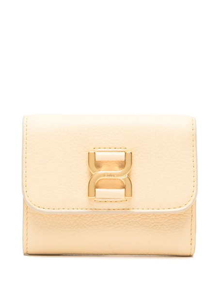  Chloé Tri-fold Leather Wallet - Yellow 