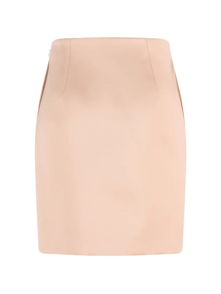  Chloé Vertical Stitching Skirt - Neutrals 