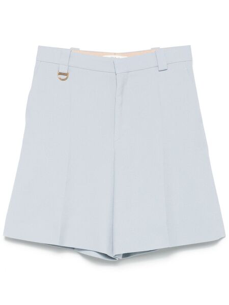  Chloé Virgin Wool Shorts - Blue 