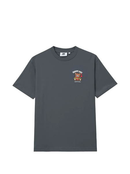  Chocoolate Bear-print T-shirt - Grey 