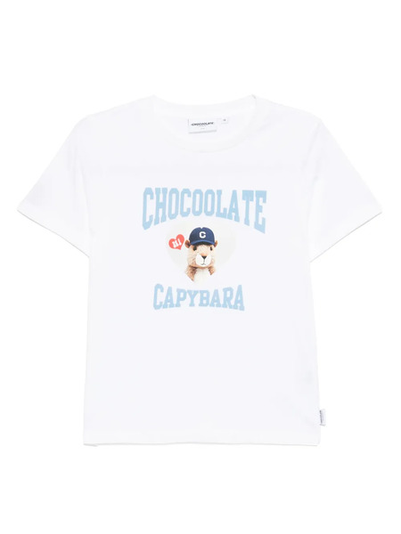  Chocoolate Capybara T-shirt - White 