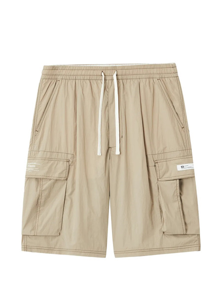  Chocoolate Cargo Label Shorts - Neutrals 
