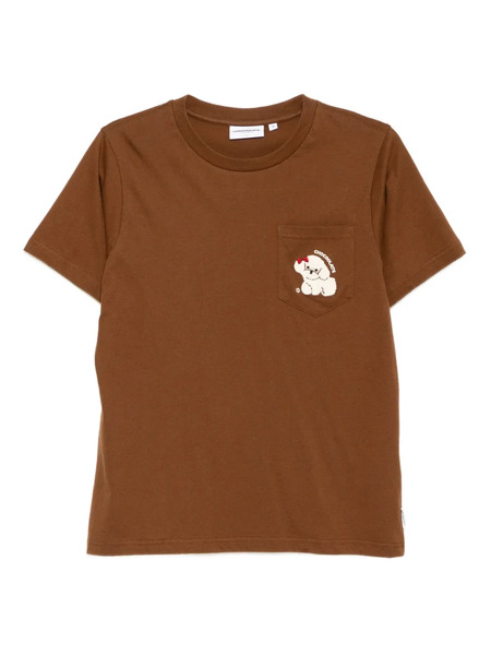  Chocoolate Cotton T-shirt - Brown 