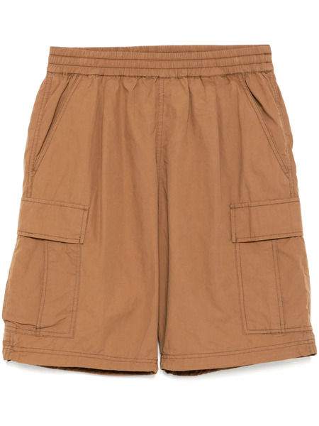  Chocoolate Drawstring Cargo Shorts - Brown 