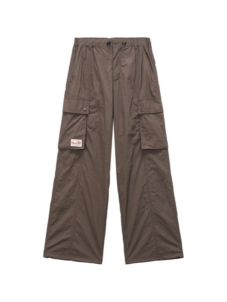  Chocoolate Elasticated Cargo Trousers - Brown 