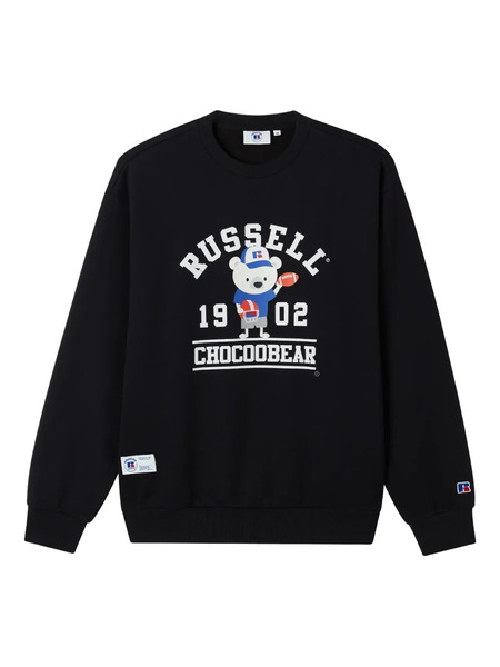  Chocoolate Graphic-print Sweatshirt - Black 