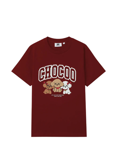  Chocoolate Graphic-print T-shirt - Red 