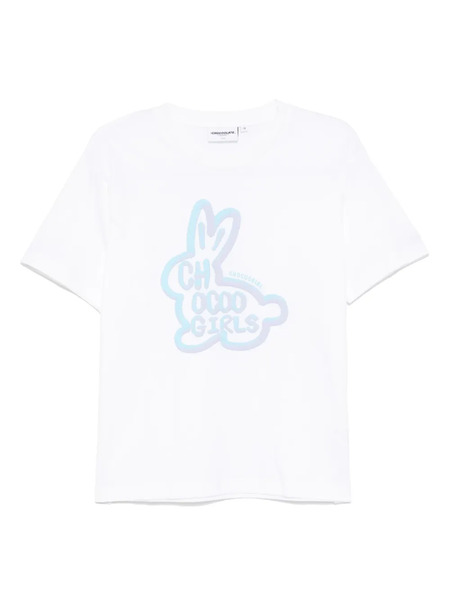  Chocoolate Graphic-print T-shirt - White 