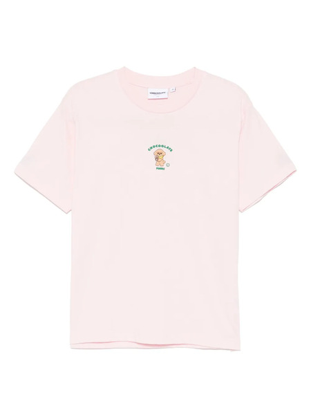  Chocoolate Graphic T-shirt - Pink 