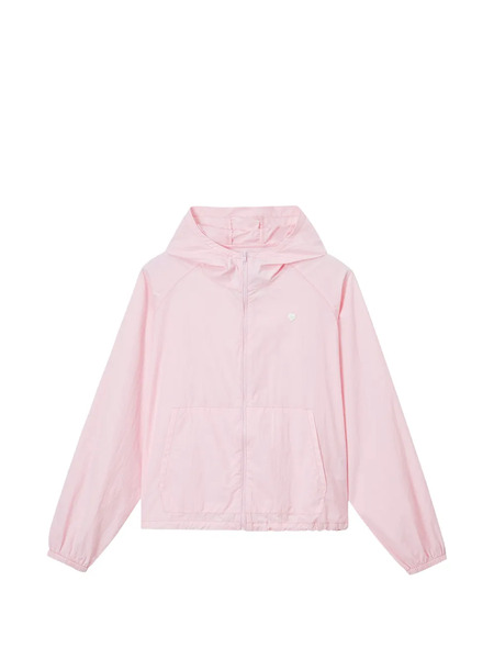  Chocoolate Hooded Zip Jacket - Pink 