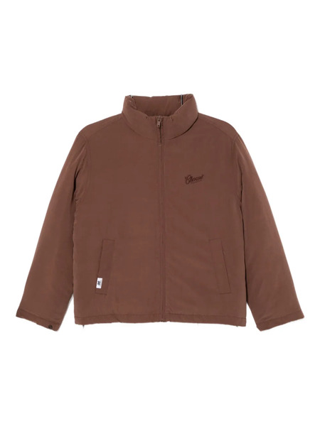  Chocoolate Logo-embroidered Jacket - Brown 