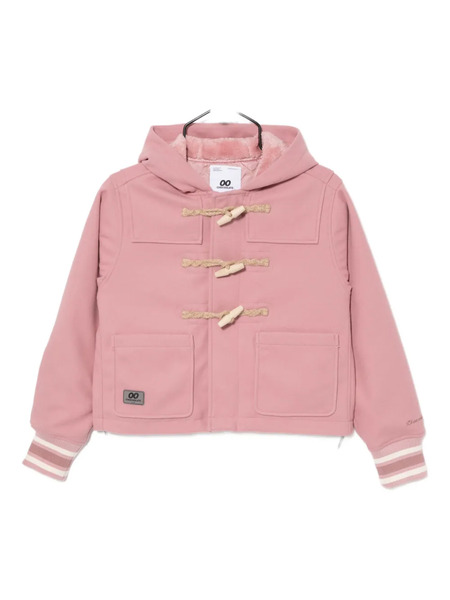  Chocoolate Logo-patch Cropped Jacket - Pink 