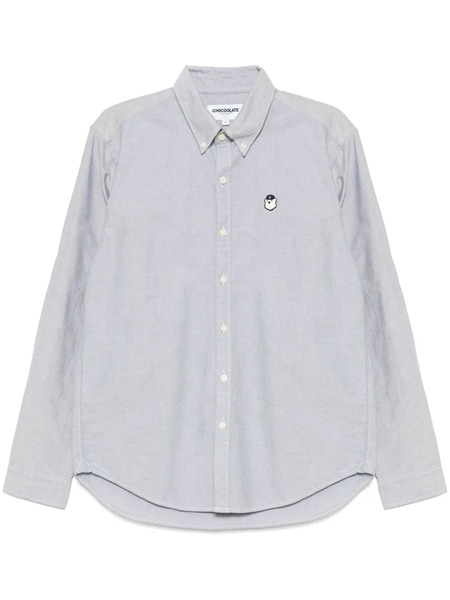  Chocoolate Logo-patch Shirt - Black 