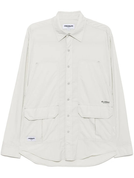  Chocoolate Logo-print Shirt - Neutrals 