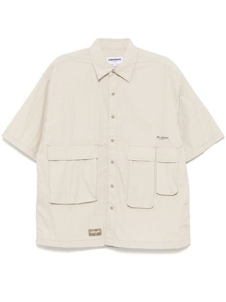  Chocoolate Logo-print Shirt - Neutrals 
