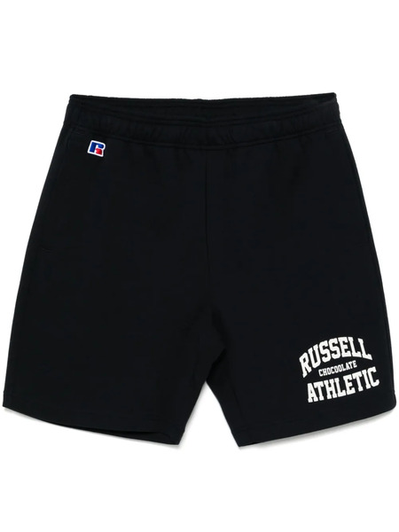  Chocoolate Logo-print Shorts - Blue 