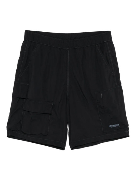  Chocoolate Logo-printed Cargo Shorts - Black 