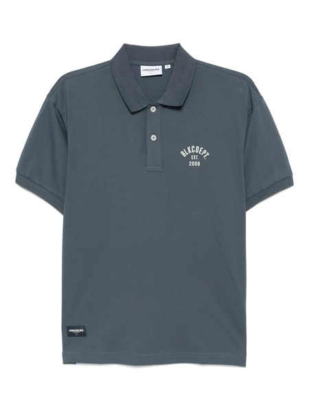  Chocoolate Logo-printed Polo Shirt - Blue 