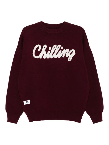  Chocoolate Round Neck Jumper - Red 