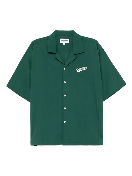  Chocoolate Short-sleeved Shirt - Green 