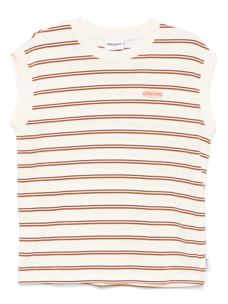  Chocoolate Stiped Tank Top - Neutrals 