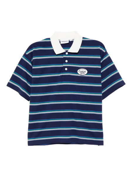  Chocoolate Striped Polo Shirt - Blue 