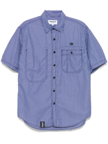  Chocoolate Striped Shirt - Blue 