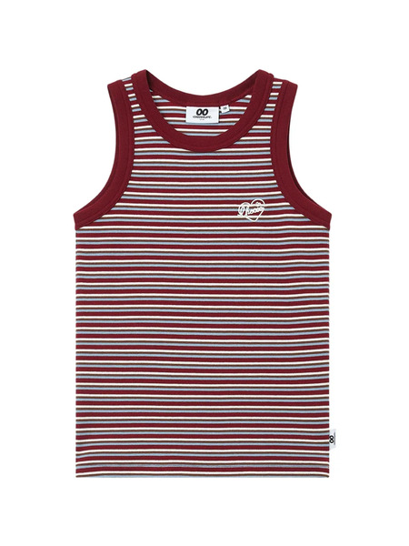  Chocoolate Striped Top - Red 