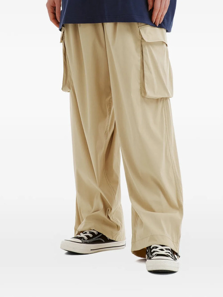  Chocoolate Wide-leg Cargo Pants - Neutrals 