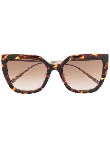  Chopard Eyewear Cat-eye Frame Sunglasses - Brown 