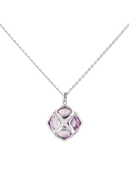  Chopard Pre-owned 2000s White Gold Imperaile Amethyst Necklace - Silver 