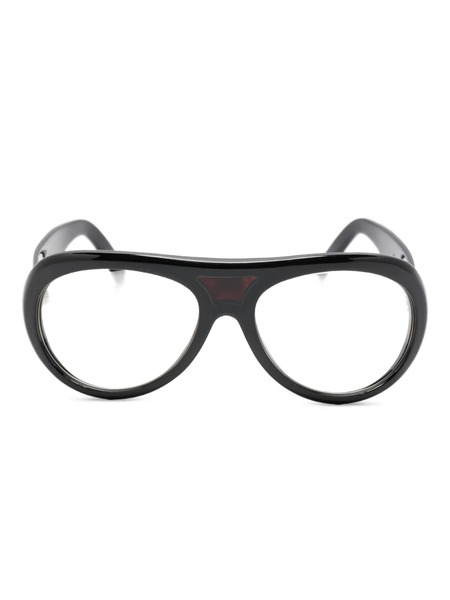  Christian Roth Pilot-frame Glasses - Black 