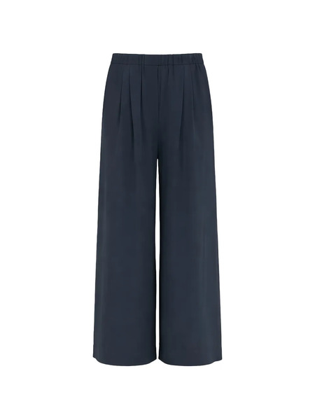  Christian Wijnants Pima Elasticated Pleated Palazzo Pants - Blue 