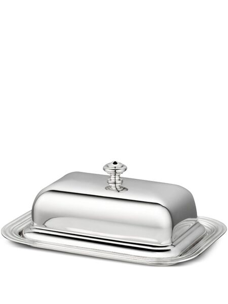  Christofle Albi Butter Dish - Silver 
