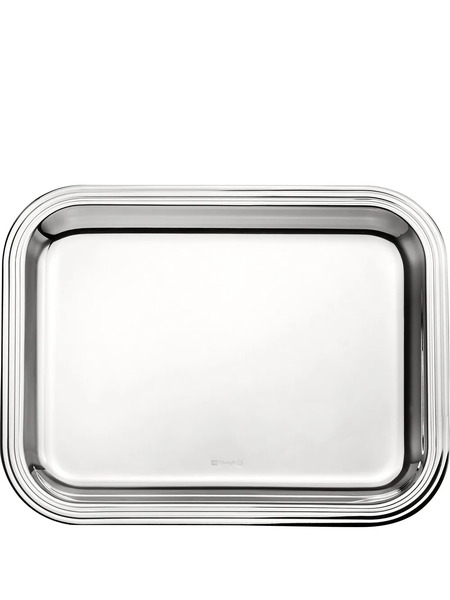  Christofle Albi Rectangular Tray (26cm X 20cm) - Silver 