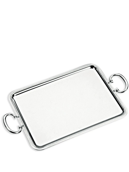 Christofle Albi Rectangular Tray (53cm X 42xm) - Silver 