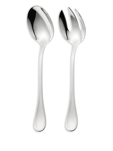  Christofle Albi Salad Serving (set Of Two) - Silver 